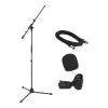 Pack Accesorios para Microfono Soporte + Pipeta + Paravientos + Cable