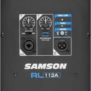 Bafle Monitor Activo SAMSON RL112A 12" + 1" - 400w - 2 Vías