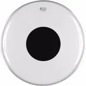 Parche Remo Encore 24" Controlled Sound Transparente Capa Simple EN-1324-CT