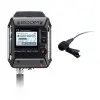 Grabador Zoom F1 De 2 Canales + Corbatero LMF-1