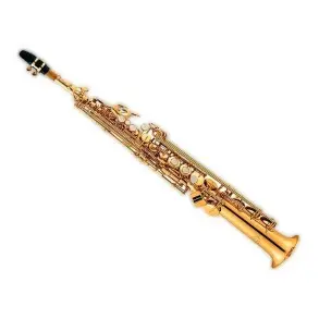 Saxo Soprano KNIGHT JBSST-420 Bb Llave Eb con Estuche