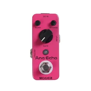 Micro pedal de efecto Mooer ANA ECHO Delay analógico
