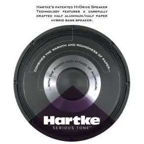 Amplificador de Bajo HARTKE HD15 15W - 6,5"