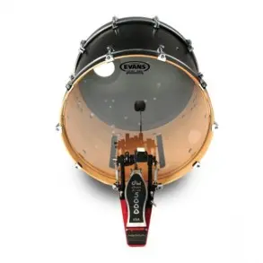 Parche Evans 22" Hibryd Transparente Doble Capa BD22HG