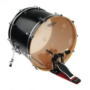 Parche Evans 22" Hibryd Transparente Doble Capa BD22HG