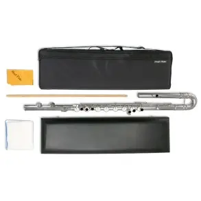 Flauta Bajo PEARL PFB-305E Mecanismo de E Plata