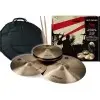 Set De Platillos Stagg Hi Hat 14"+ Crash 16"+ Ride 20" + Funda