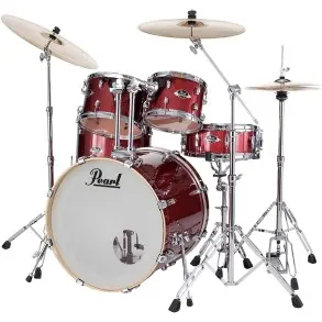 Bateria Pearl Export Series 5 Cuerpos Black Cherry Glitter