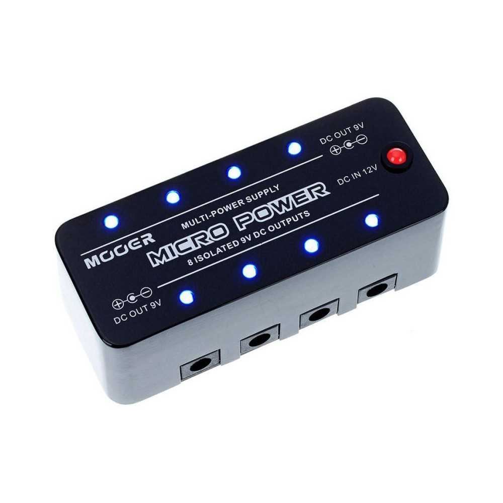 Fuente Multipedal Mooer Para 8 Pedales Micro Power