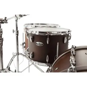 Redoblante de Piso Pearl Modern Utility Maple 14" x 10" Satin Mahogany