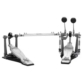 Pedal Doble De Bombo Pearl Eliminator P-1032 Cadena Doble Negro