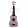 Ukelele Soprano Fzone Color Rosa FZU-002