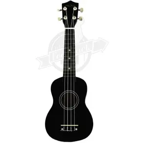 Ukelele Soprano Fzone Color Black FZU-002