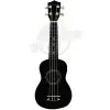 Ukelele Soprano Fzone Color Black FZU-002