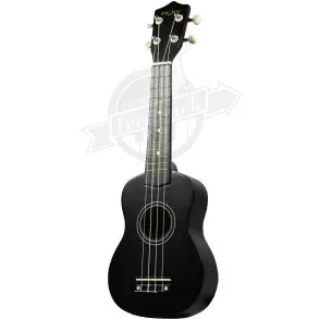 Ukelele Soprano Fzone Color Black FZU-002