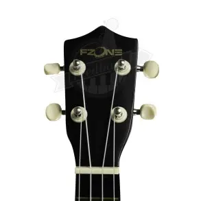 Ukelele Soprano Fzone Color Black FZU-002