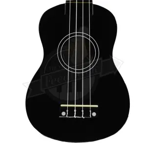 Ukelele Soprano Fzone Color Black FZU-002