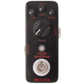 Micro Pedal Mooer RAGE MACHINE Distortion Heavy Metal