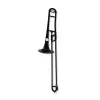 Trombón Vara Gala Plástico Negro C/ Accesorios
