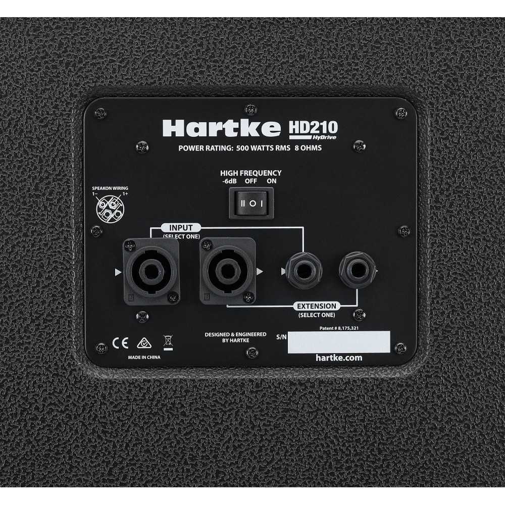 Bafle HARTKE HyDrive210 500W 2x10" + Driver