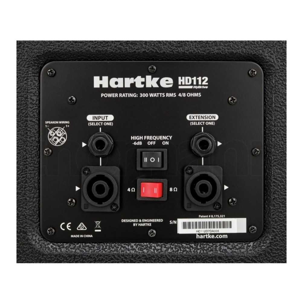 Bafle HARTKE HyDrive112 para Bajo 300W 1x12" + Driver