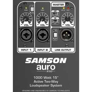Bafle Monitor Activo SAMSON AROX15D 15" - 1000w EQ