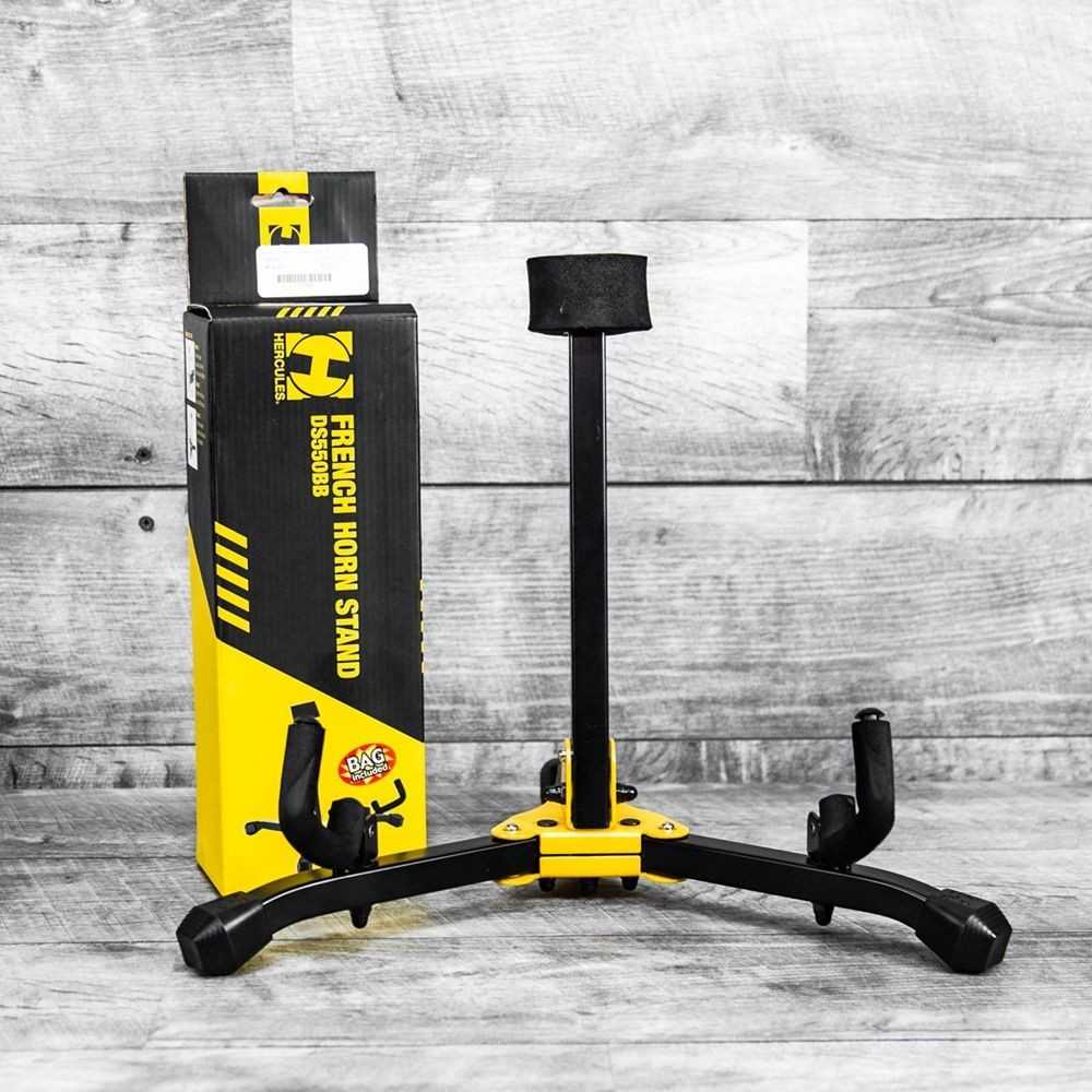 Soporte para Corno Frances HERCULES DS550BB c/Funda