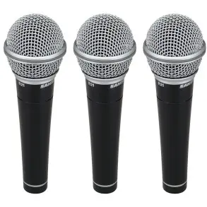 Samson R21 Microfono Dinamico pack x 3 unidades