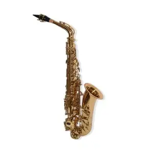 Saxo Alto Gala "Eb" Llave F Incluye Estuche