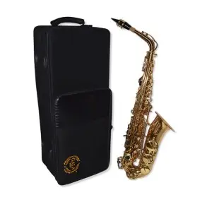 Saxo Alto Gala "Eb" Llave F Incluye Estuche