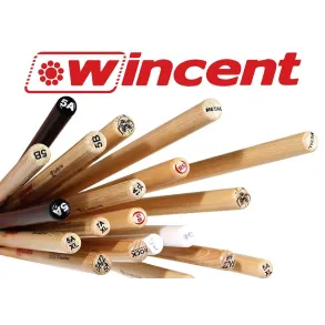 Palillos Dyna Beat By Wincent 5A Hickory Punta Madera