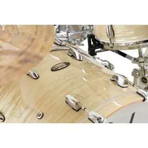 Bateria Pearl Master Maple Gum 3 Cuerpos Gold Oyster
