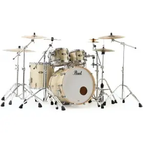 Bateria Pearl Master Maple Gum 3 Cuerpos Gold Oyster