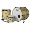 Bateria Pearl Master Maple Gum 3 Cuerpos Gold Oyster