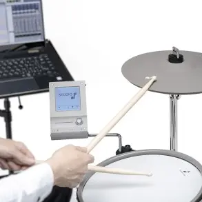 Bateria Electronica Profesional EFNOTE 3X 6 Cuerpos Parches Mesh