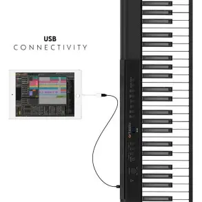 Teclado Artesia A61 5 Octavas Sensitivo