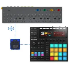 Cable/Adaptador MIDI Inalámbrico Bluetooth CME WIDIJACK