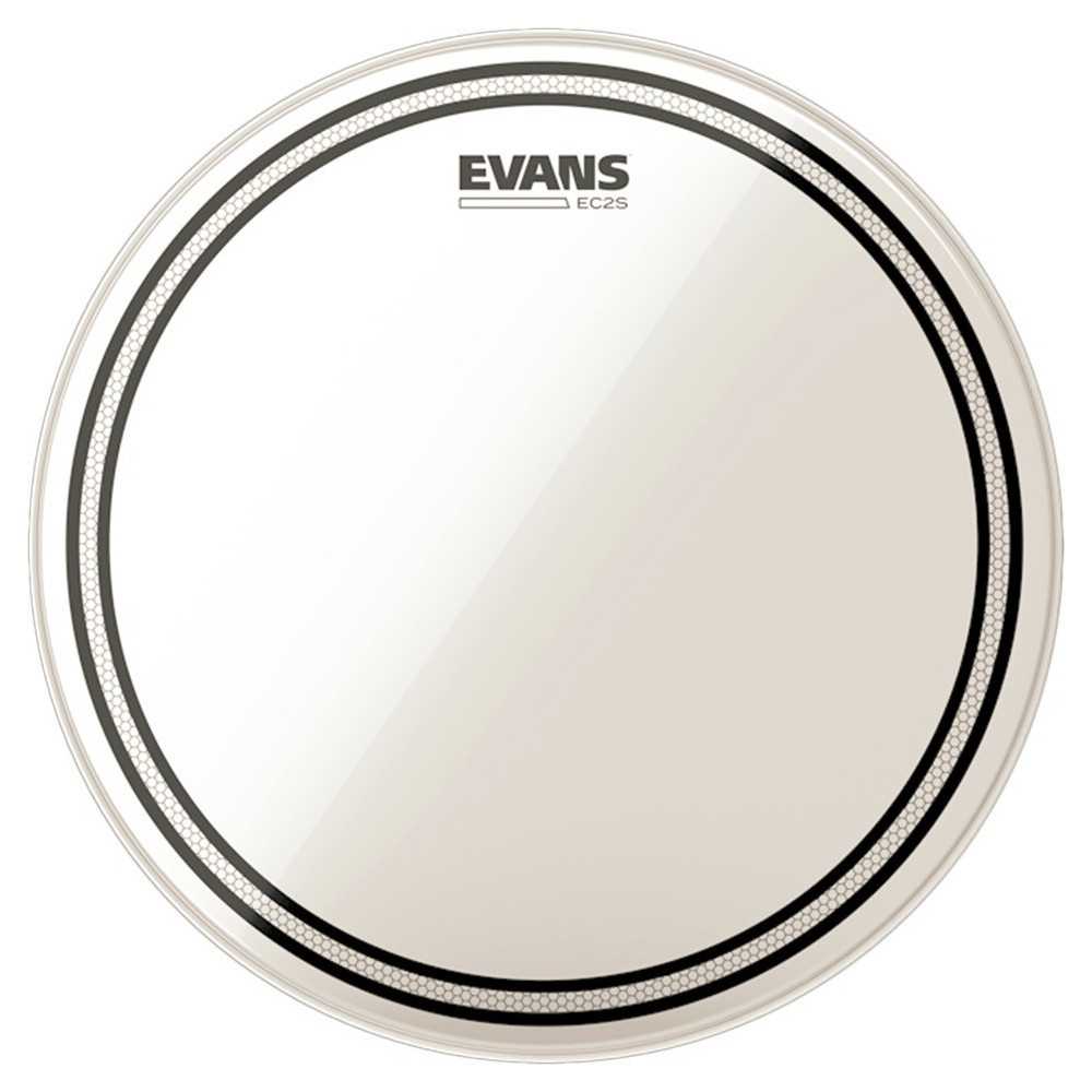 Parche Evans 18" EC2 Transparente Doble Capa TT18EC2