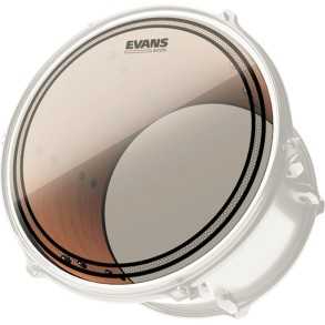 Parche Evans 18" EC2 Transparente Doble Capa TT18EC2