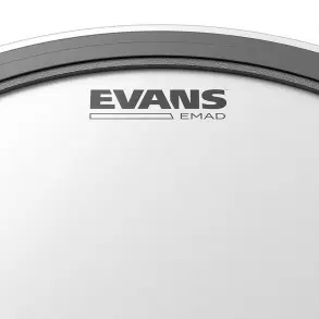 Parche Evans 18" Emad2 Transparente Doble Capa BD18EMAD2