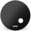 Parche Evans 20" Emad Negro Capa Simple con Agujero BD20REMAD