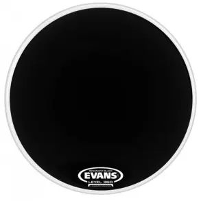 Parche Evans 20" Resonant Negro Capa Simple BD20RBG