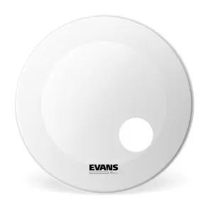Parche Evans 22" Eq3 Arenado Capa Simple con Agujero BD22RGCW
