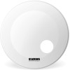 Parche Evans 24" Eq3 Arenado Capa Simple con Agujero BD24RGCW