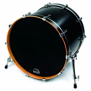 Parche Uno by Evans 18" Eq3 Negro Capa Simple UBD18RB