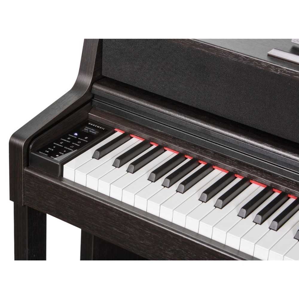 Piano Digital Kurzweil CUP410 88 Teclas Mueble Marrón