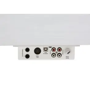 Piano Digital Kurzweil M90 88 Teclas Mueble Blanco con Taburete