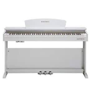 Piano Digital Kurzweil M90 88 Teclas Mueble Blanco con Taburete