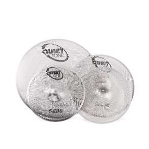 Set De Platillos Sabian Low Volume Quiet Tone HiHat 14" + Crash 16" - Ride 20"