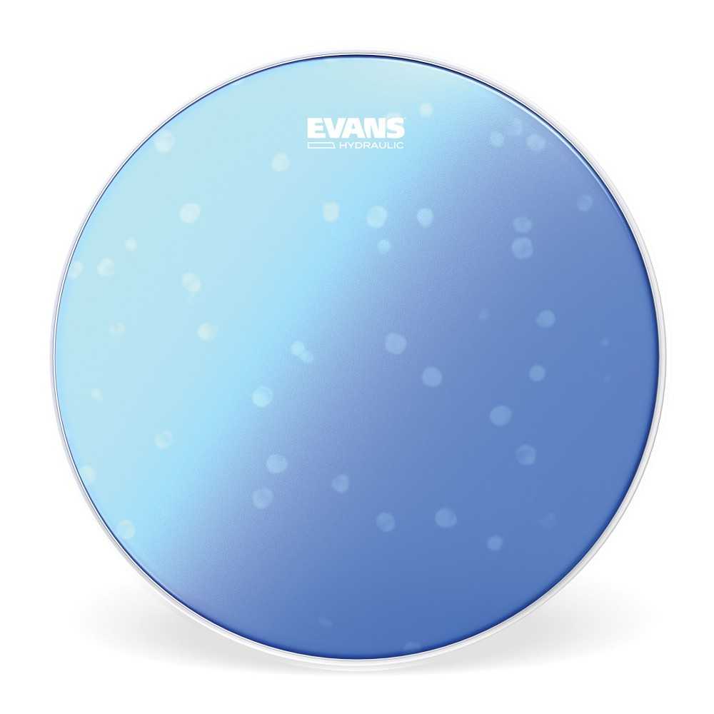 Parche Evans 8" Hydraulic Transparente Doble Capa Azul TT08HB